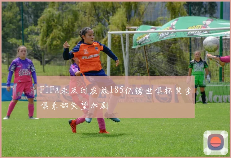 FIFA未及时发放185亿镑世俱杯奖金俱乐部失望加剧